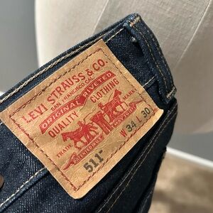 Levi's Dark Blue Slim Jeans